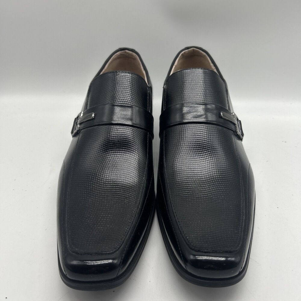 Stacy Adams Dress Shoes Mens 7.5 Black Patent Leather Gala‎ Formal